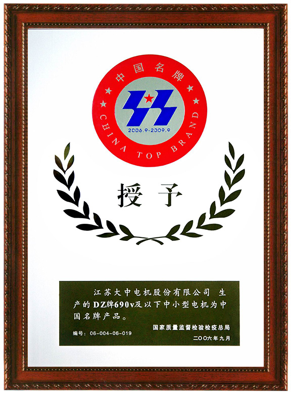 中國名牌產品